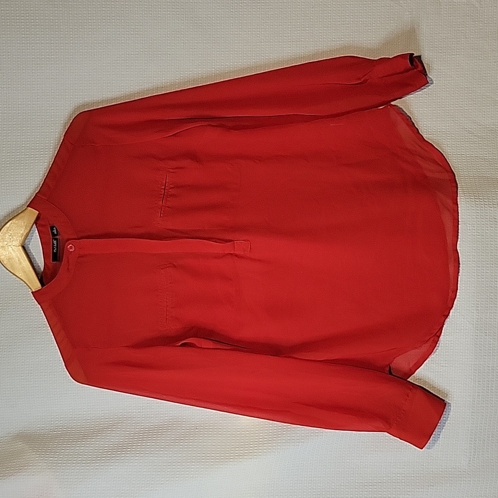 A.N.A Sheer Blouse